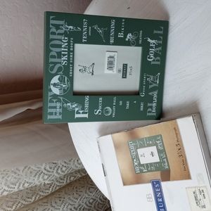 NIB Burnes Wooden Picture Frame